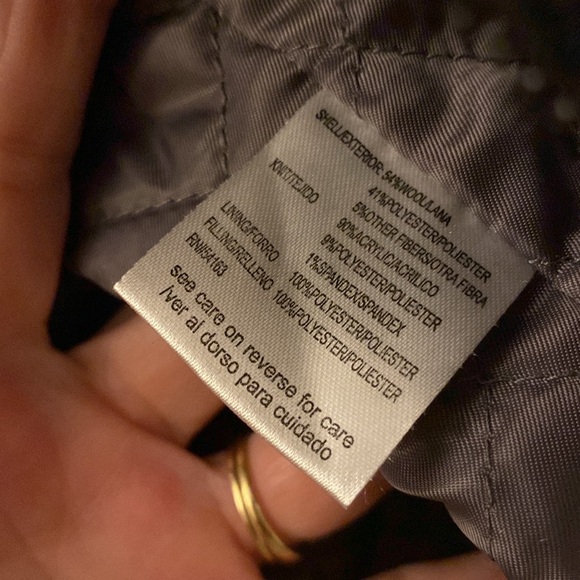 Calvin Klein Double Zipper Wool Lined Jacket size Large - Picture 11 of 11